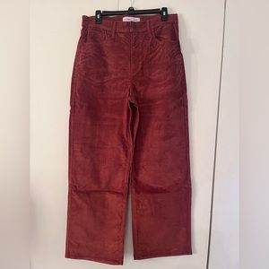 NWT size 12 old navy rust colored corduroy pants